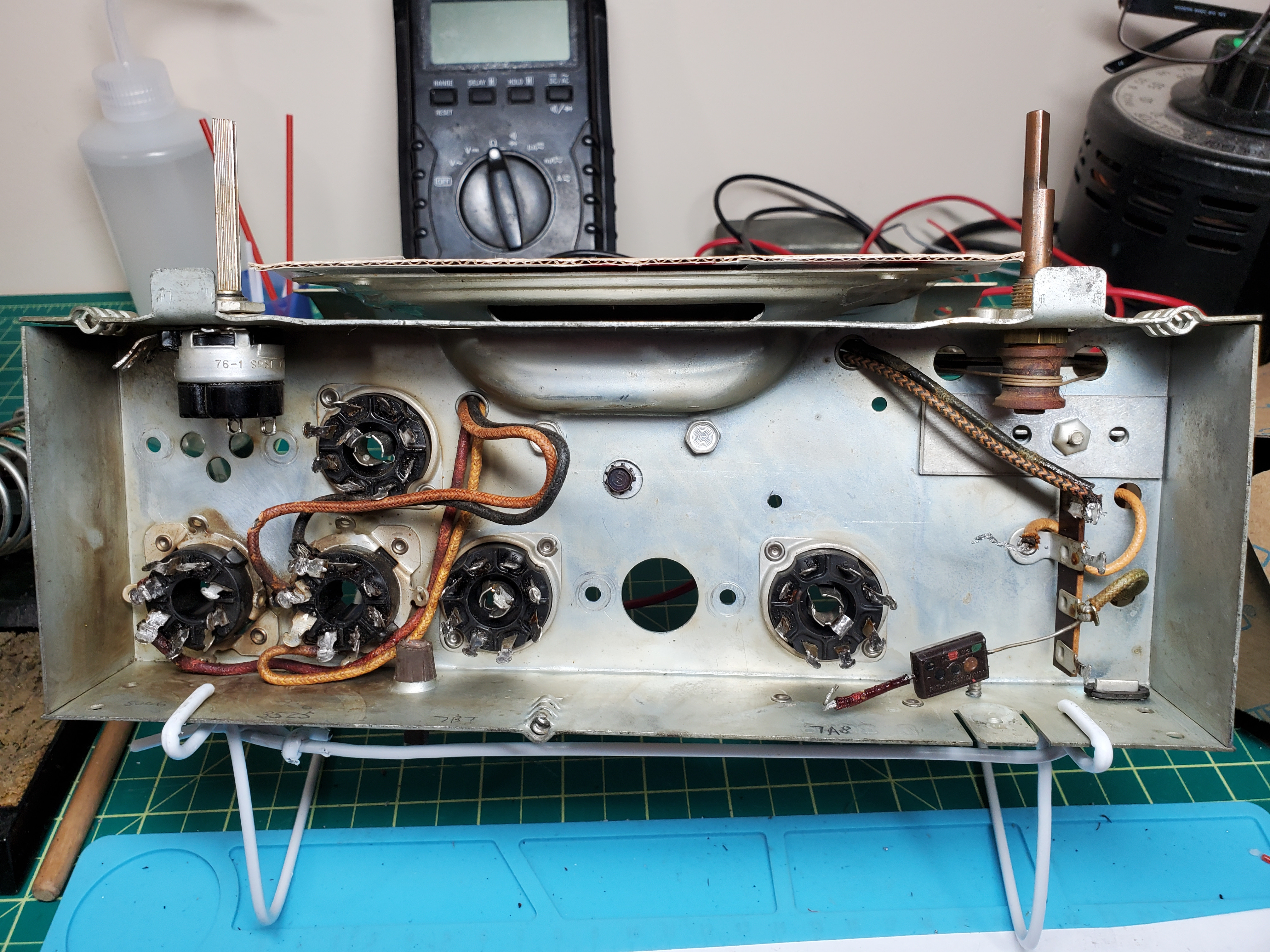Stripped out